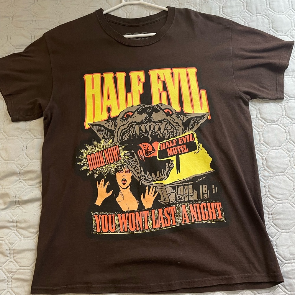 Half evil shirt